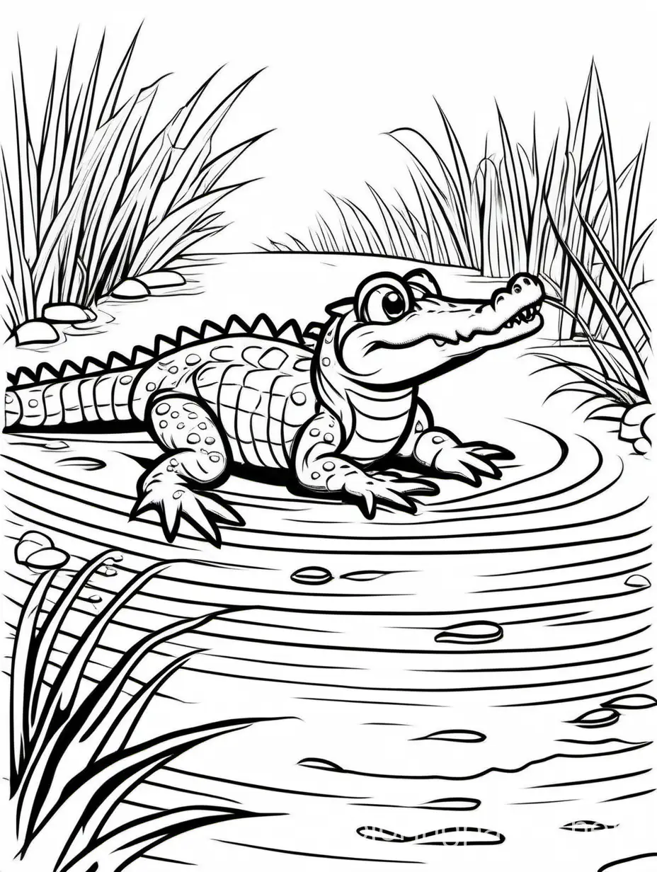 Baby-Crocodile-Coloring-Page-Simple-Line-Art-for-Kids