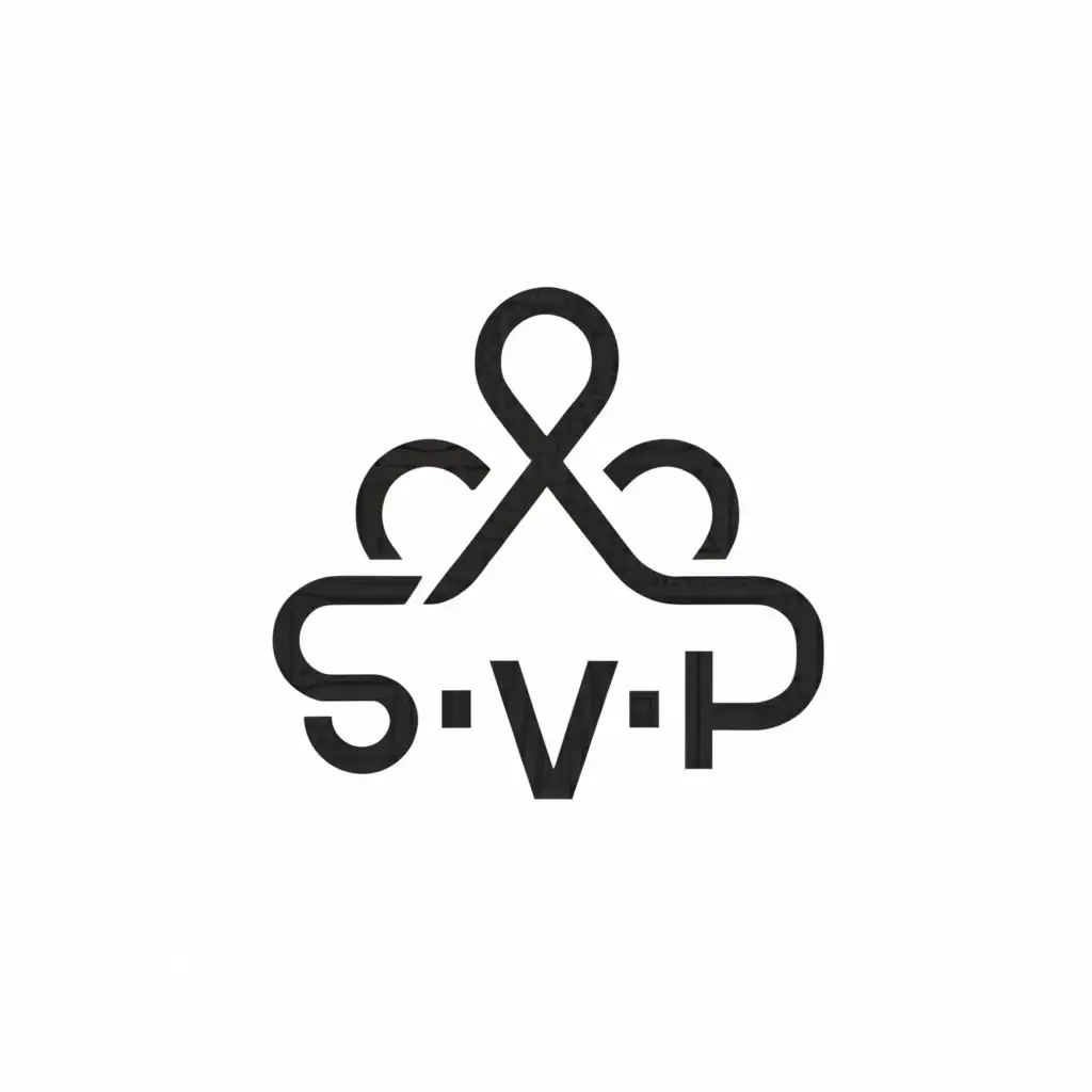 a logo design,with the text "S V P", main symbol:clothes,Moderate,be used in Retail industry,clear background