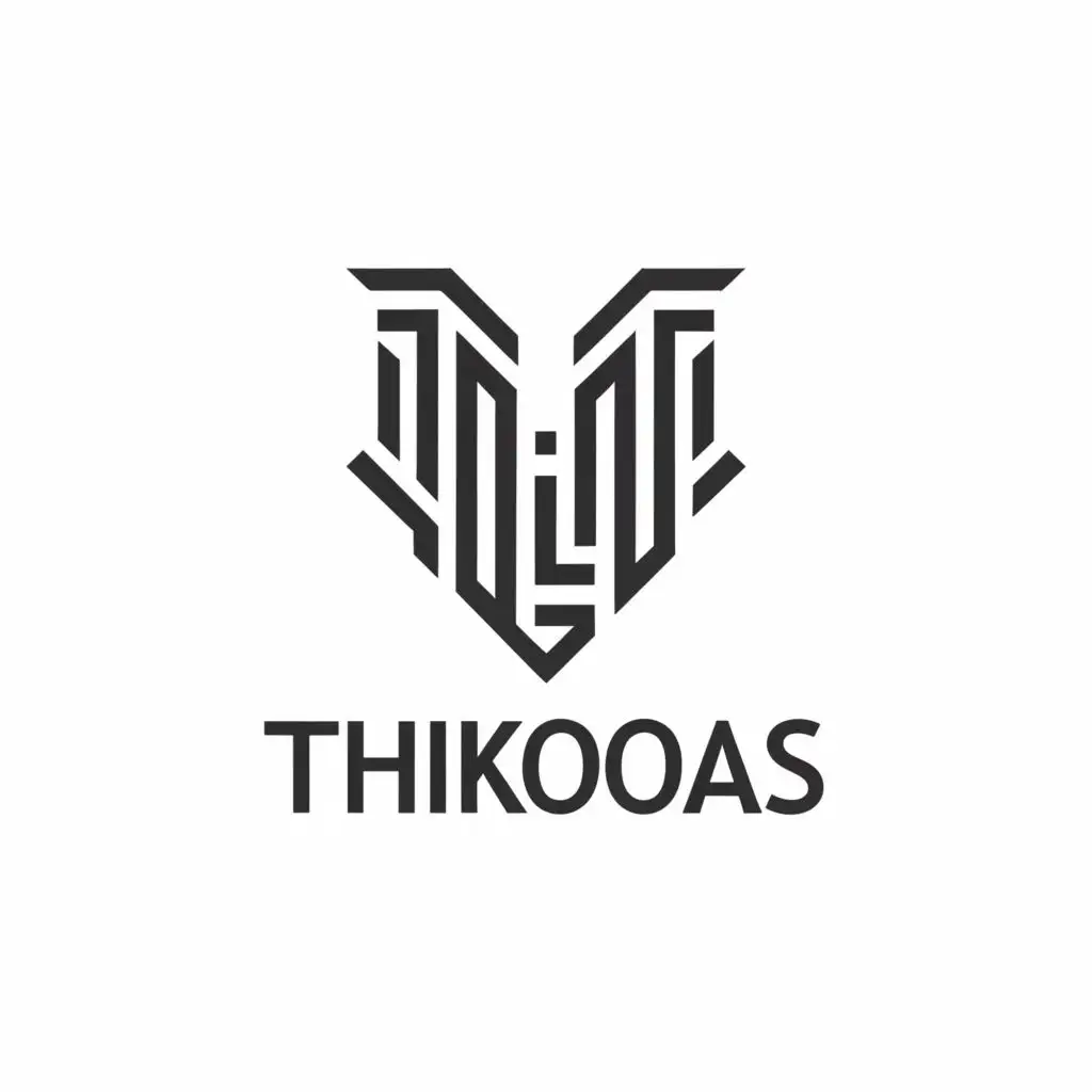 a logo design,with the text "THIKOLAS", main symbol:THIKOLAS,complex,be used in Entertainment industry,clear background
