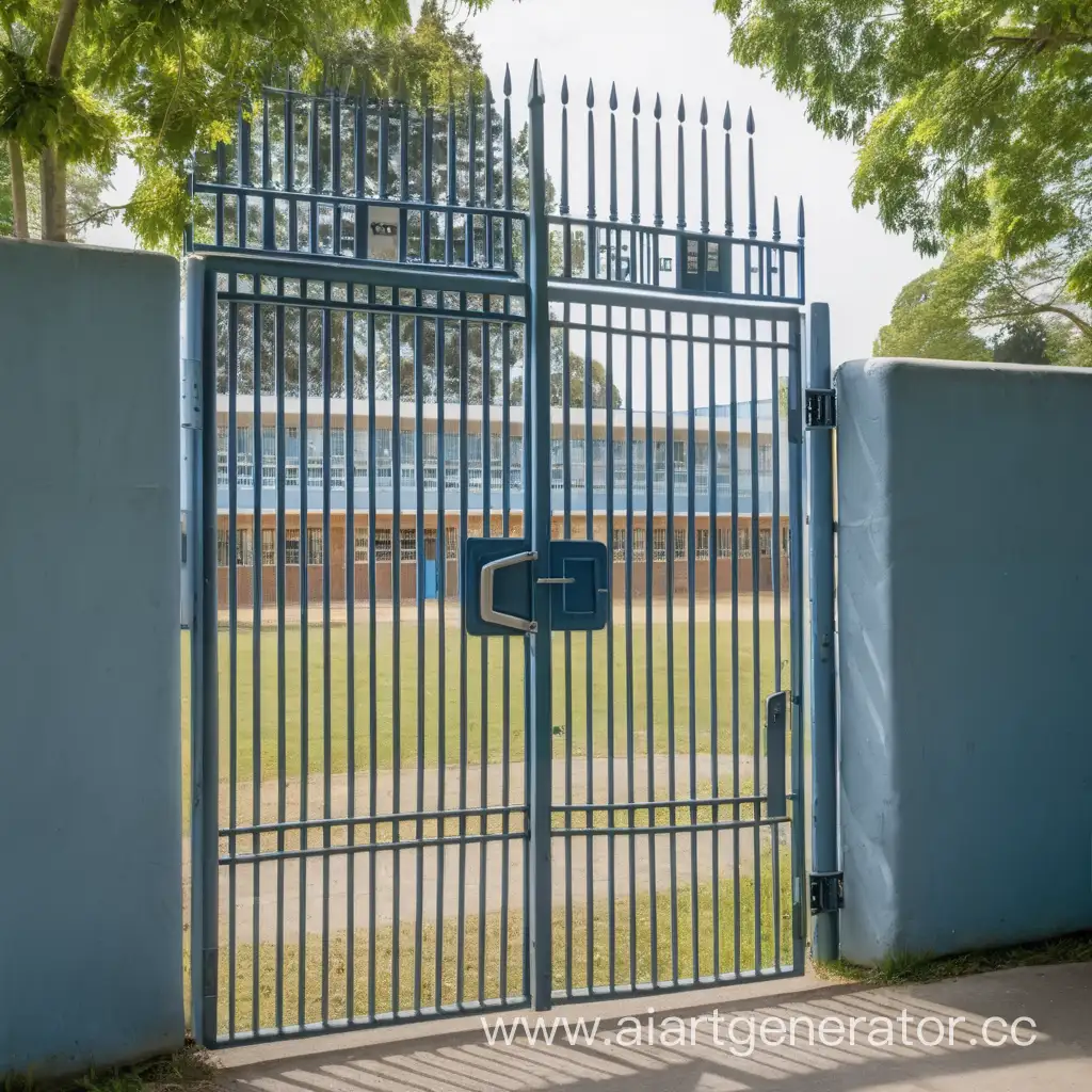 School-Gate-Opening-into-Sunshine