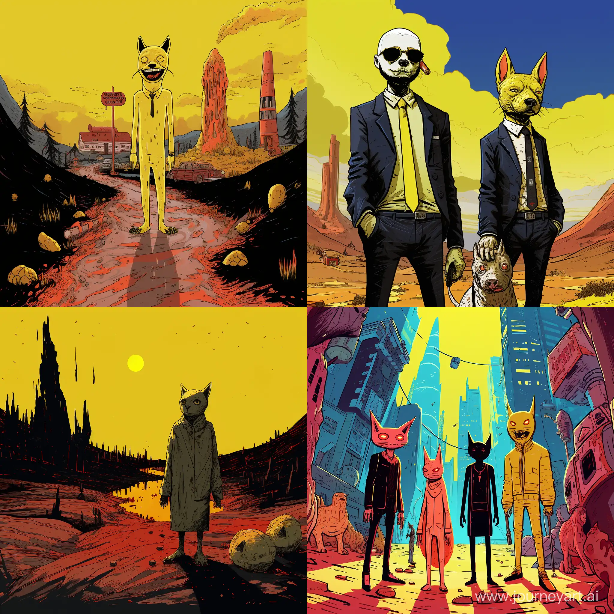 Hylics-Video-Game-Fan-Art-Abstract-AR-Scene-with-Mysterious-Elements