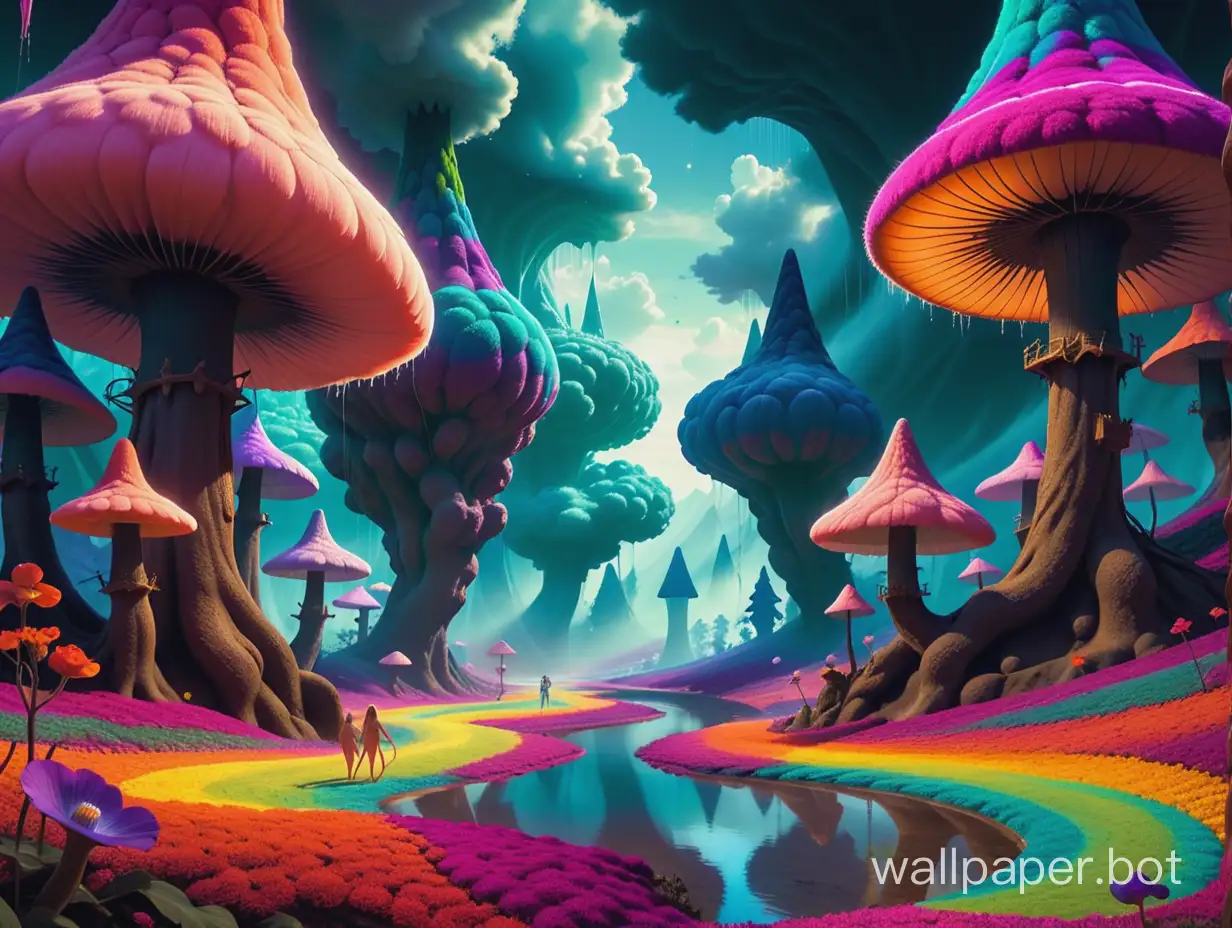 Enchanting-Nude-Fairies-and-Trolls-Amidst-Psychedelic-Storms-and-Magic-Mountains
