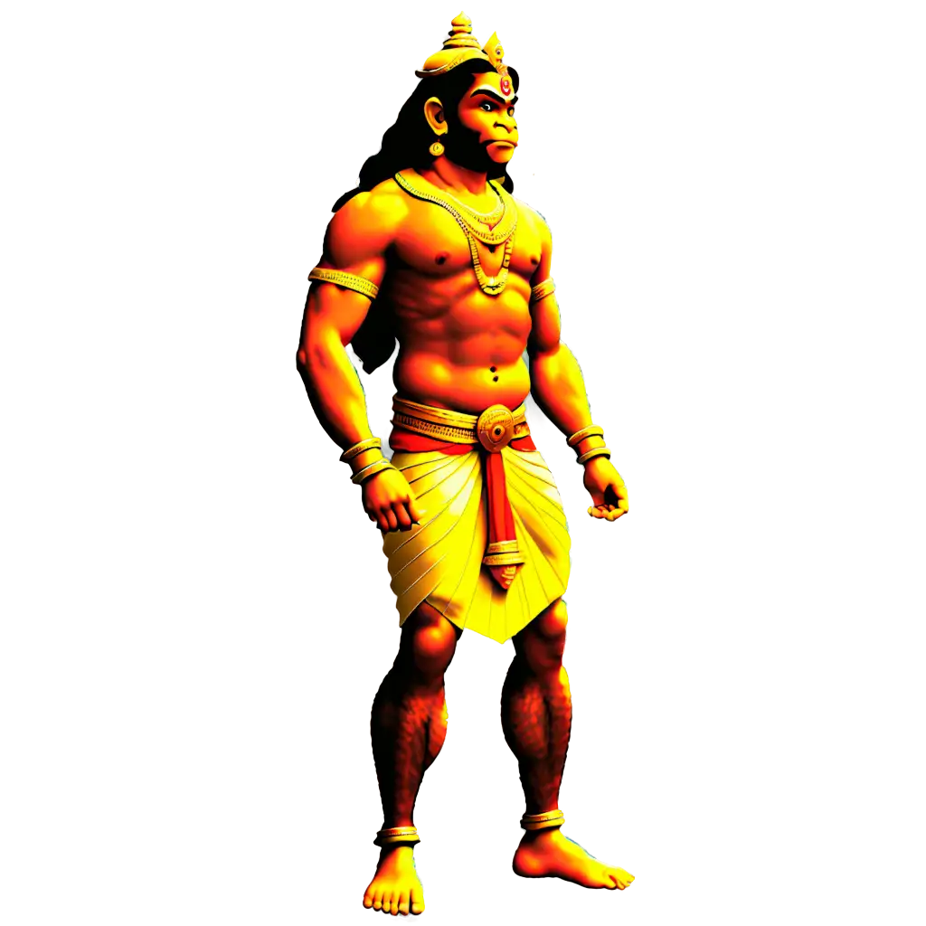 Exquisite-Hanuman-PNG-Image-Enhancing-Visual-Representation-with-High-Quality-Format