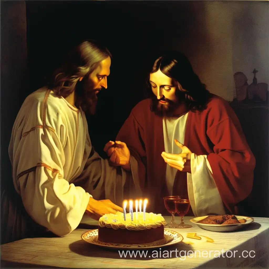 дорошенко антон  и иисус в день рождения