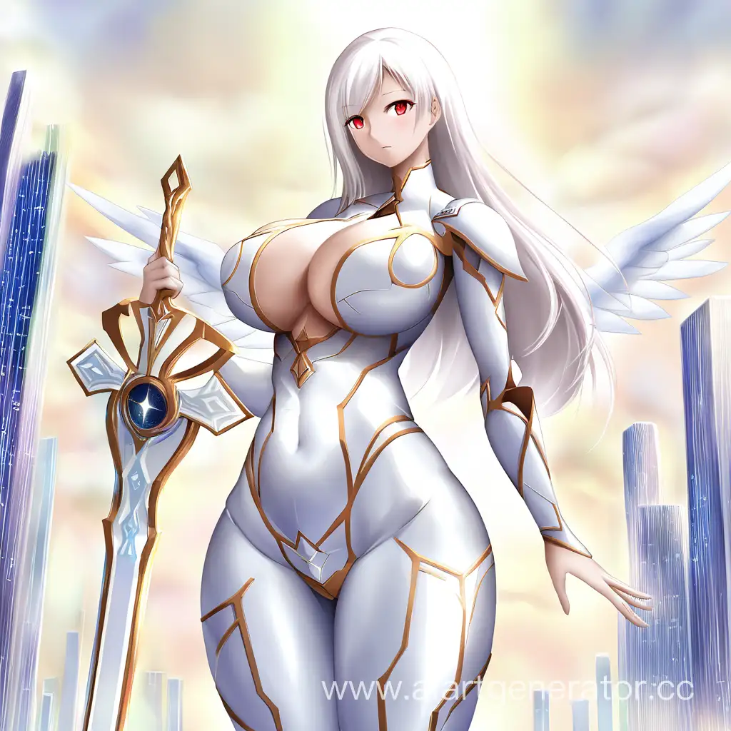 Celestial-Warrior-Angelic-Maiden-Wielding-Sword-in-Celestial-City