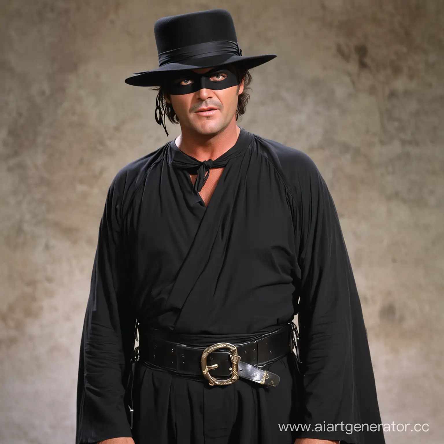 Jack-Nicholson-as-Zorro-Portrait-Iconic-Actor-in-Classic-Swashbuckling-Costume
