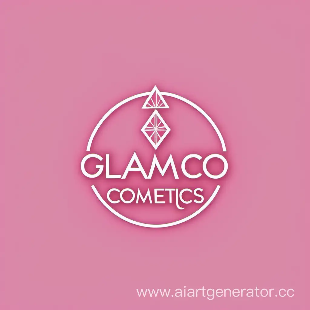 Сгенерируй лого для магазина косметики GlamCos