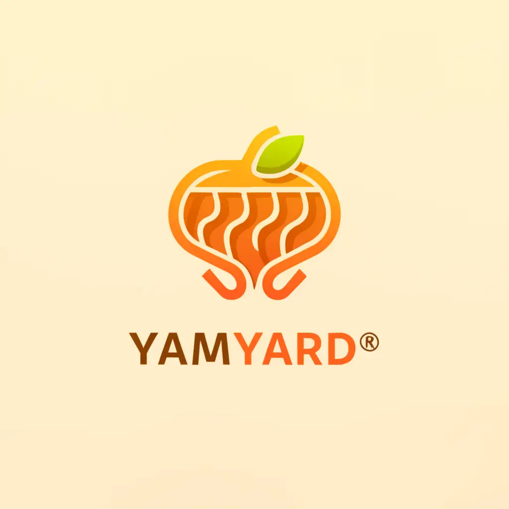 a logo design,with the text "YamYard", main symbol:Seasonings,Moderate,be used in Retail industry,clear background