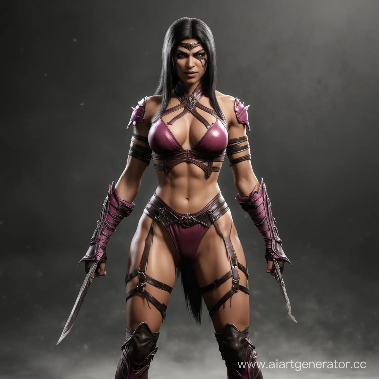 MKX-Mileena-Nude-Sensual-Render-of-Mortal-Kombat-Character