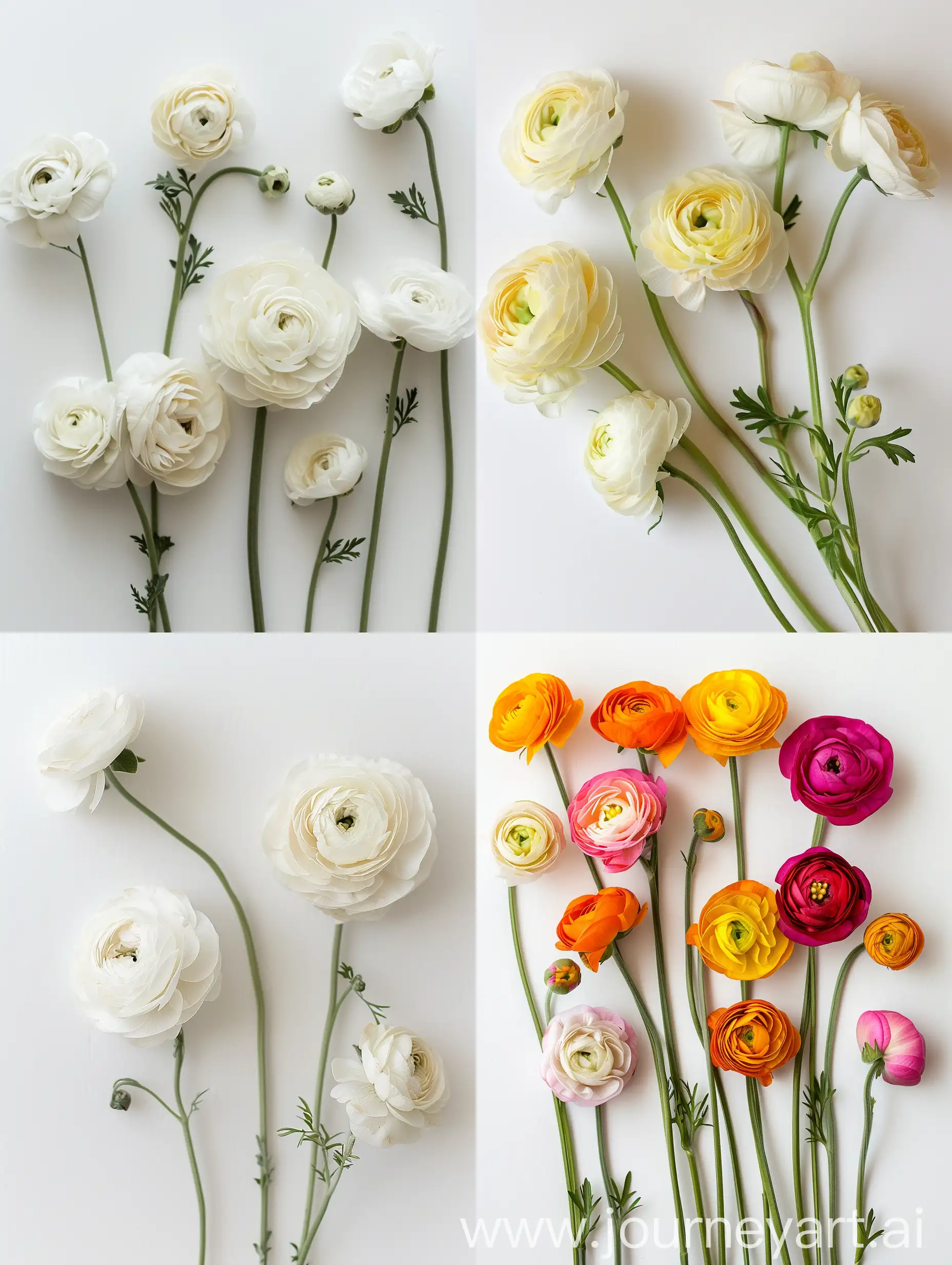 Elegant-Ranunculus-Sprigs-in-HighResolution-4K-Photography