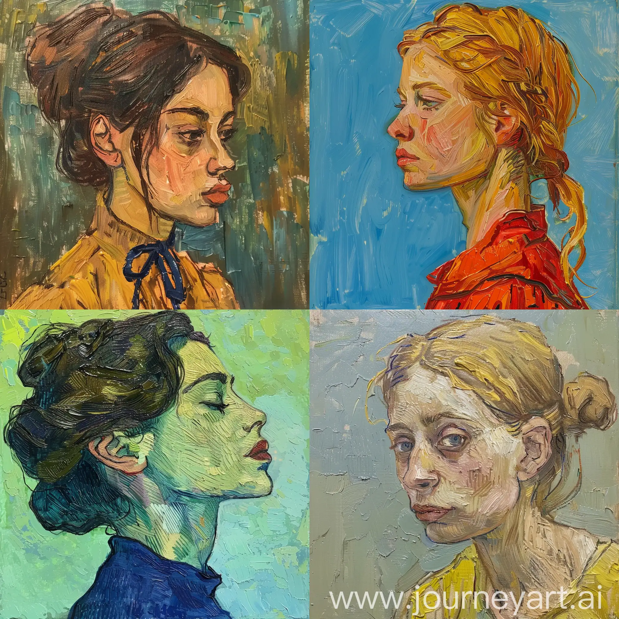 Van Gogh girl 