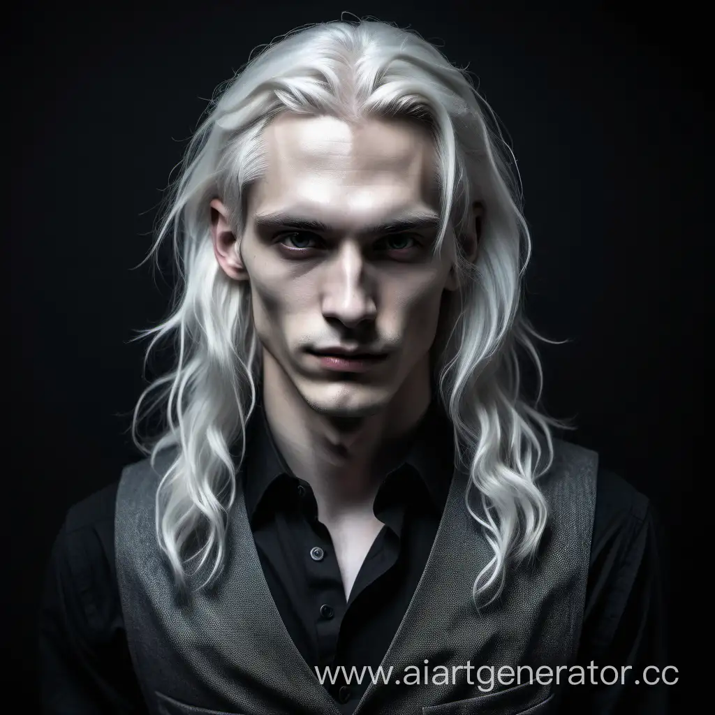 Gothic-Portrait-Pale-Young-Man-with-Long-Wavy-White-Hair-in-Black-Attire