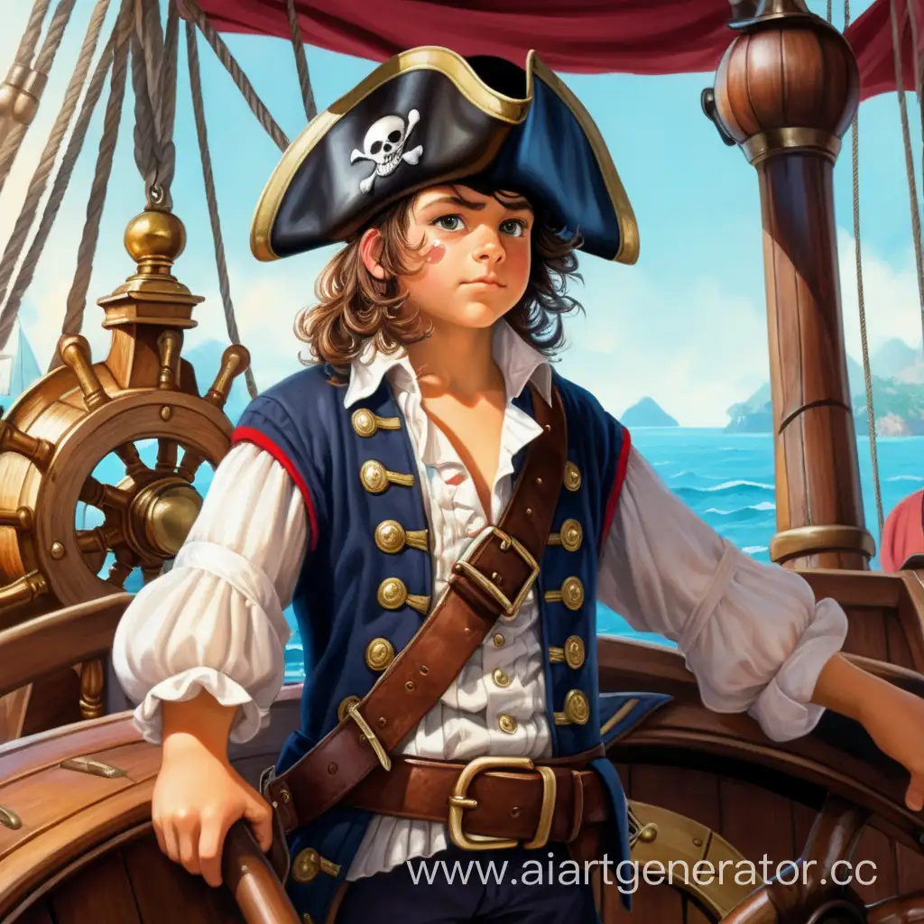 Adventurous-Young-Captain-Leading-Pirate-Crew-on-High-Seas