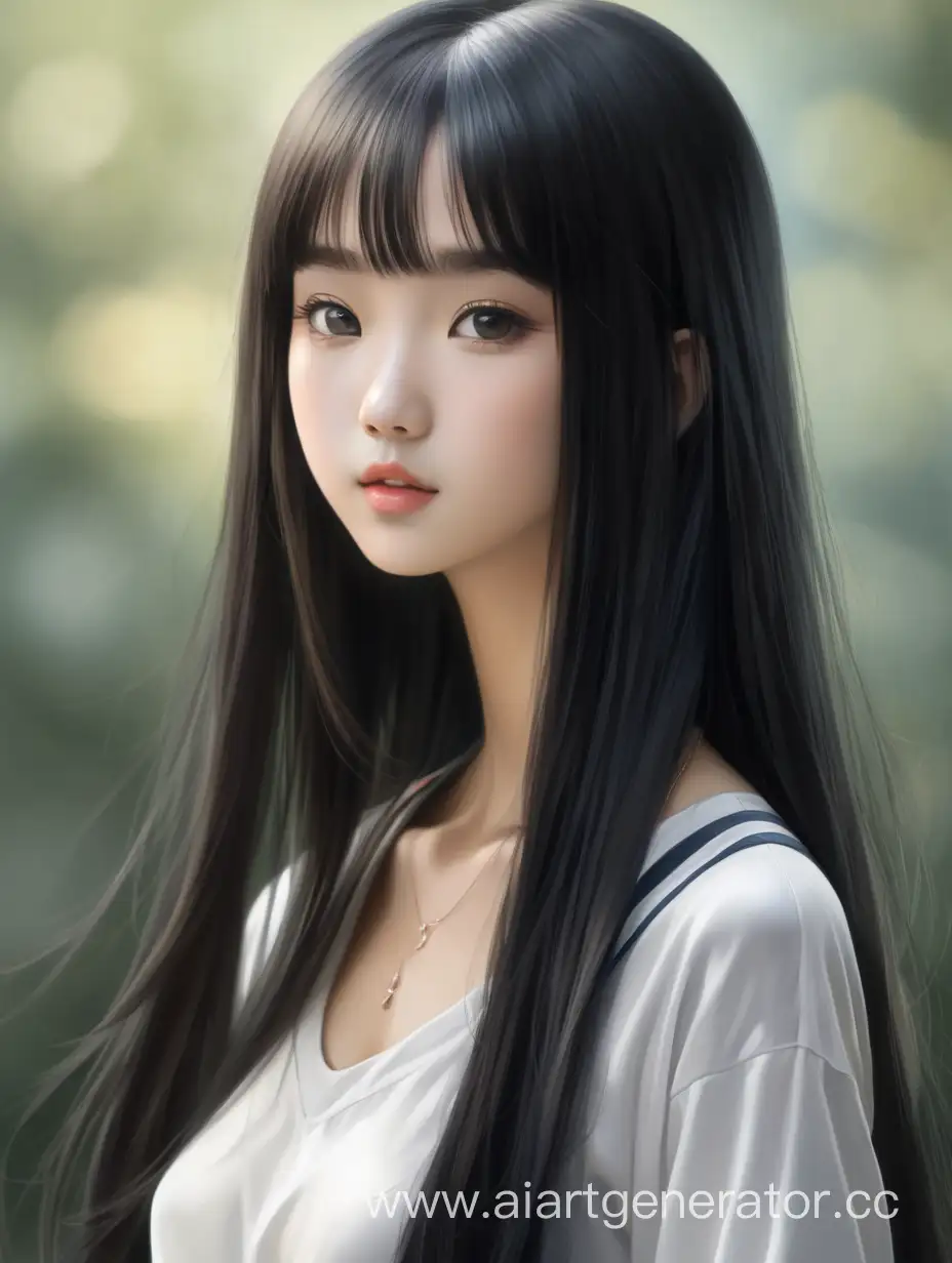 Elegant-Asian-Woman-with-Long-Black-Hair-Portrait-of-a-Beautiful-Young-Lady