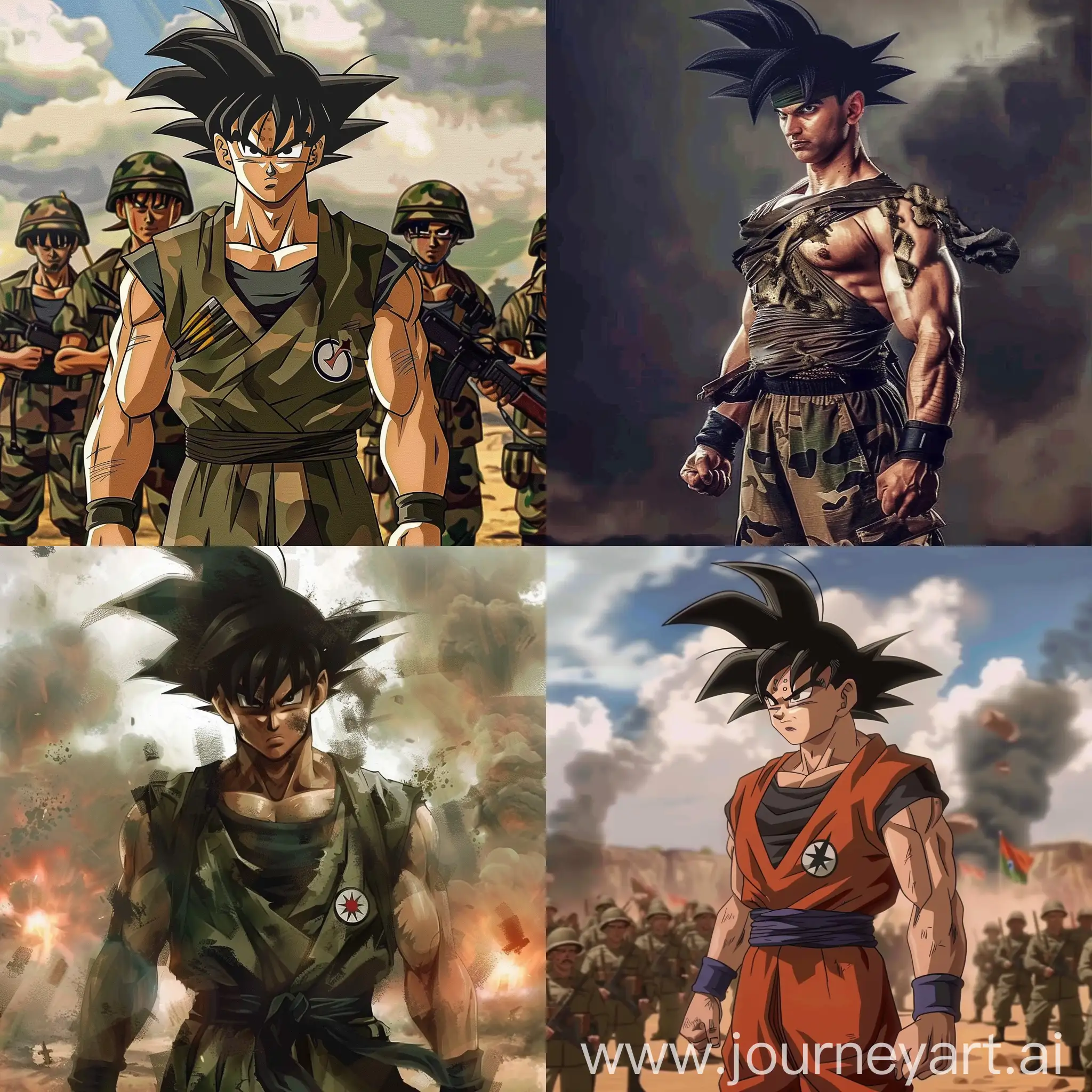 Goku if Indian army 