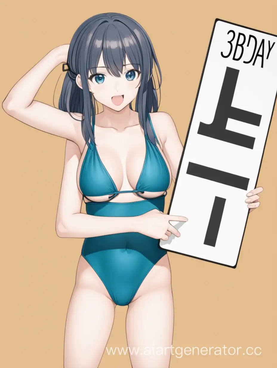Anime-Swimsuit-Girl-Holding-3-Day-Sign