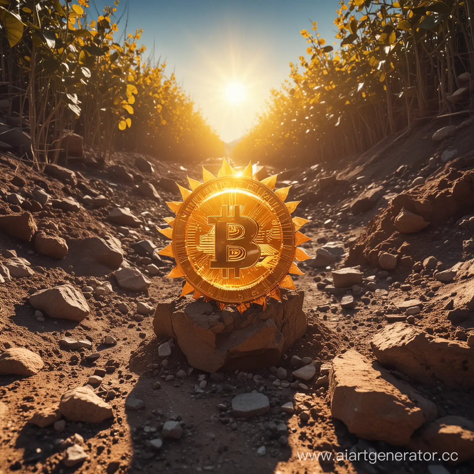 Sunlit-Springtime-Illegal-Cryptocurrency-Mining-Operation