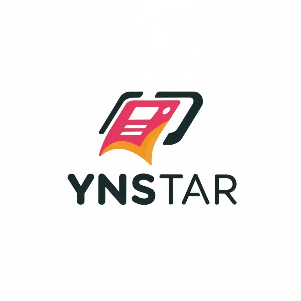 logo, PRINTER & INK, with the text "YINSTAR", typography, be used in Technology industry