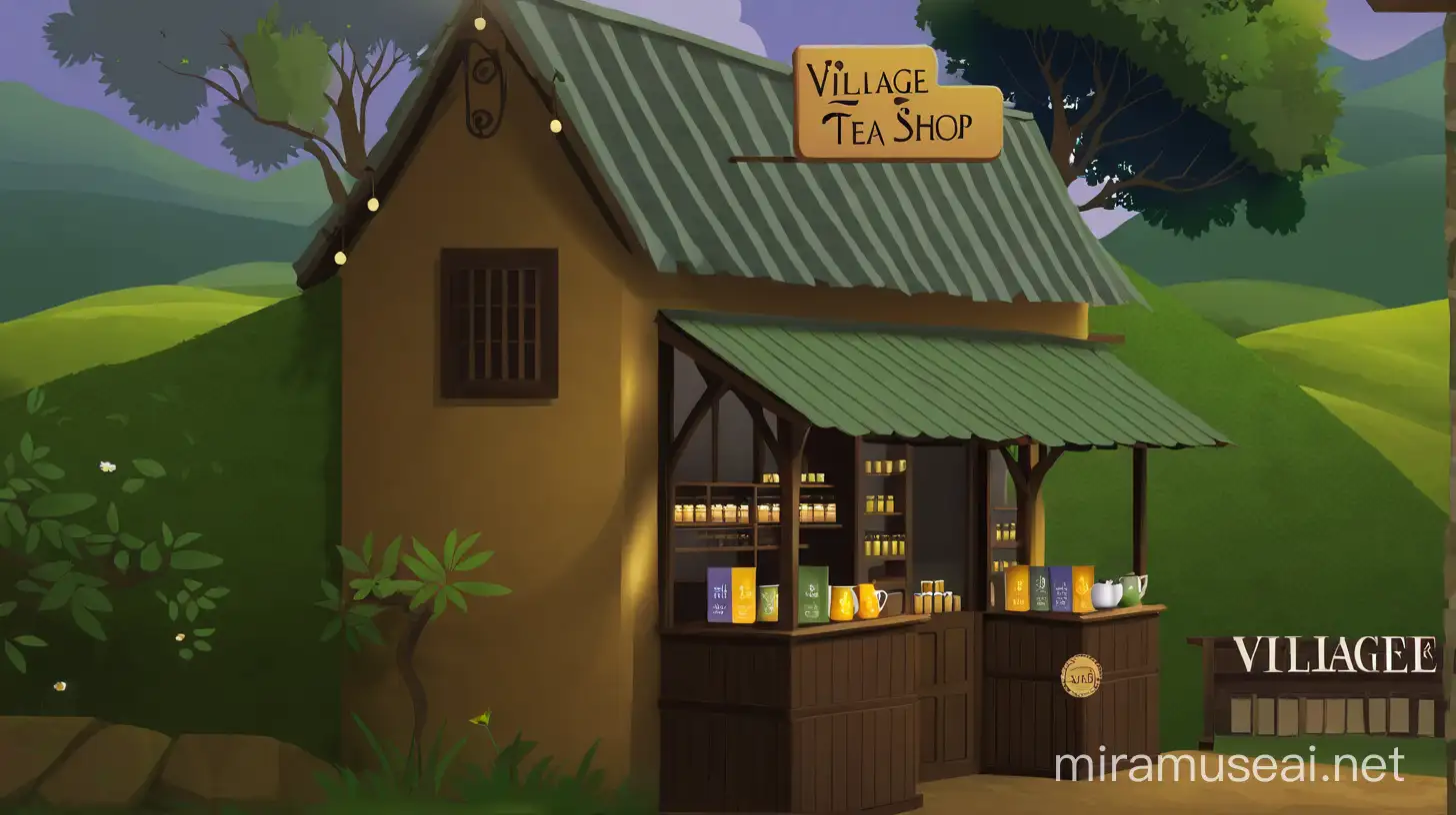 village tea shop
