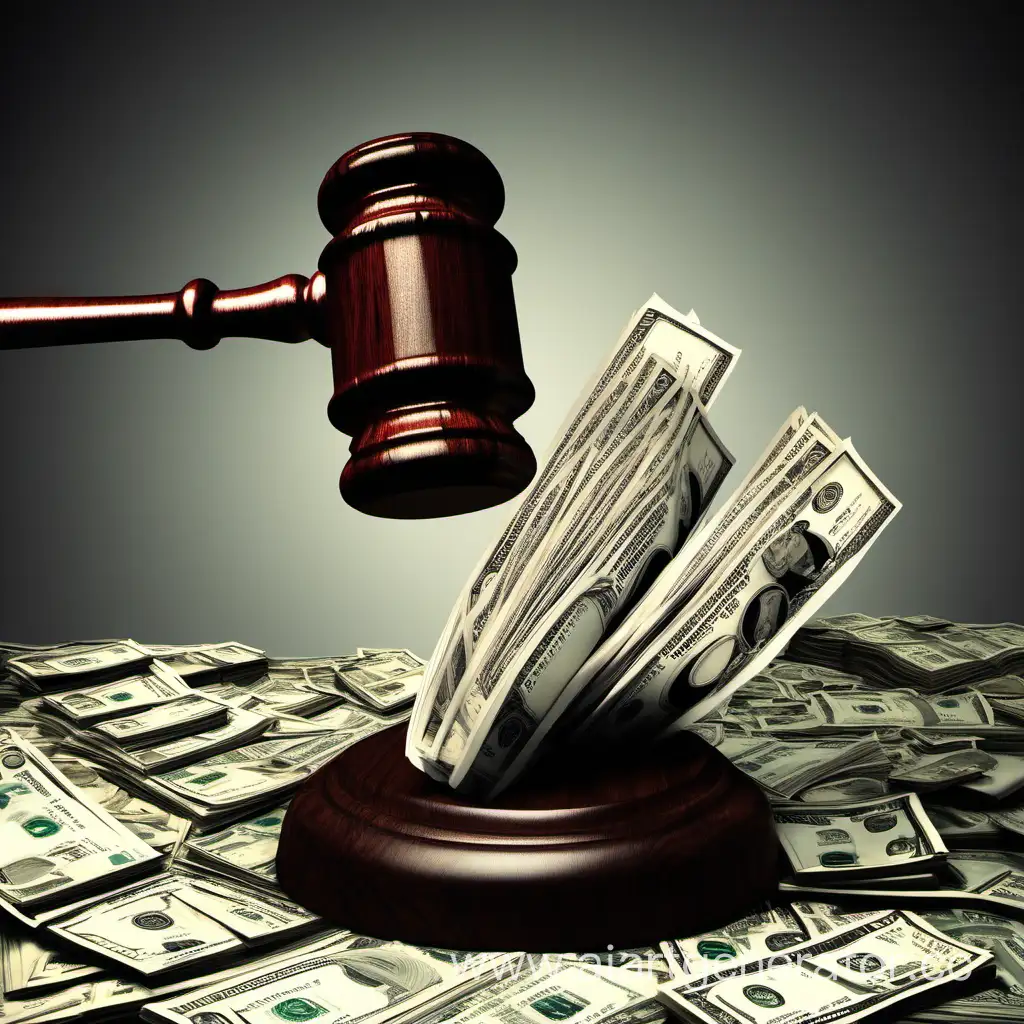 judge, money, law, compensate for damages