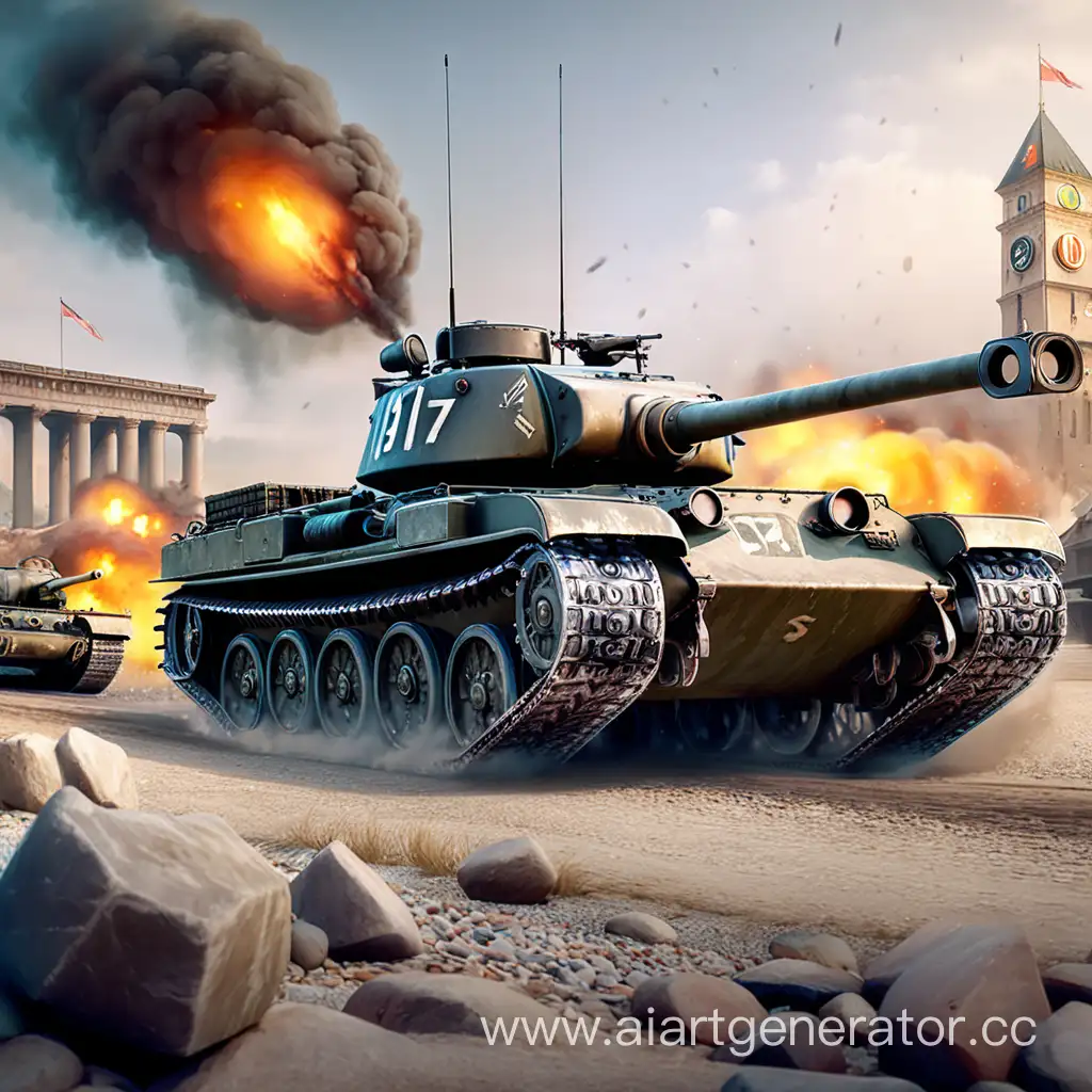 Focused-Tank-Commander-in-World-of-Tanks-Game