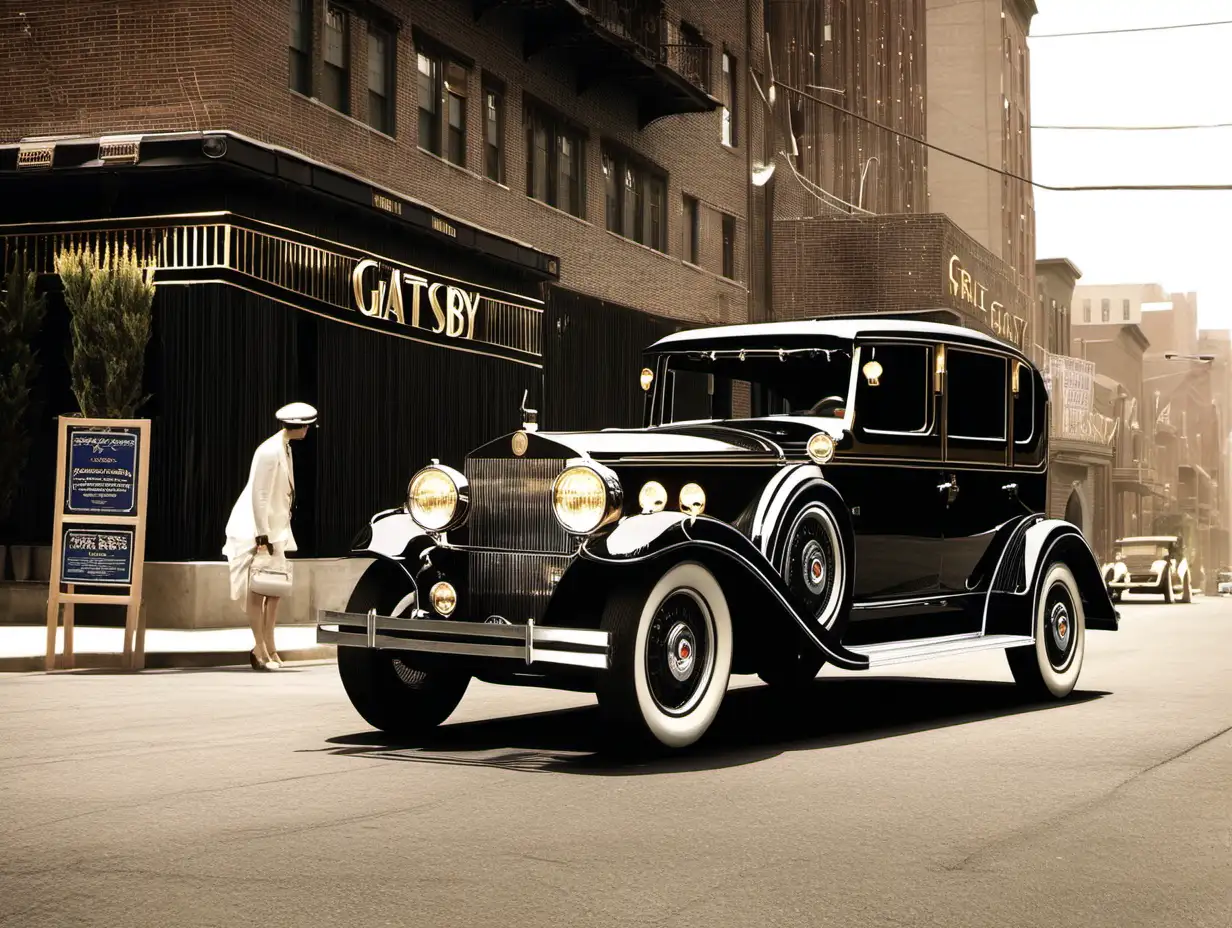 great Gatsby car