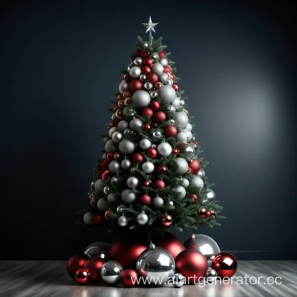 Elegant-8K-Digital-Photo-of-a-Majestic-Christmas-Tree-Adorned-with-Ornate-Balls