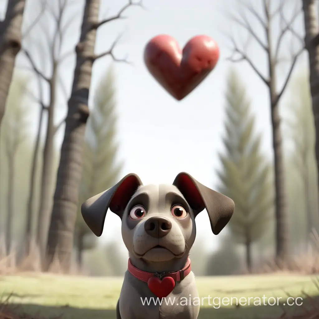 Loyal-Dog-Gazing-at-Heart-Symbol