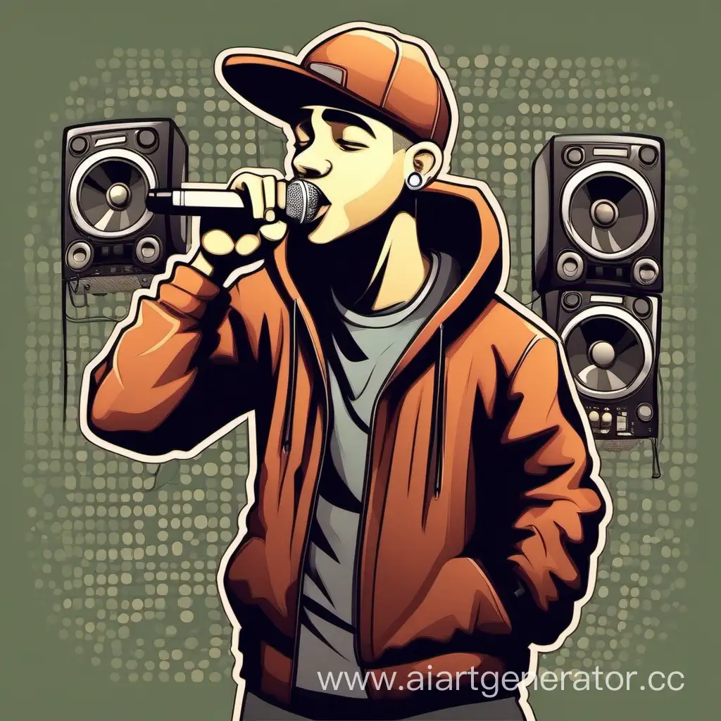 Colorful-Modern-Cartoon-Beatboxer-Performing