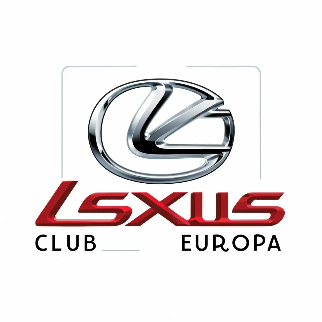 logo, Lexus car, with the text "Lexus-Club Europa", typography, be used in Automotive industry