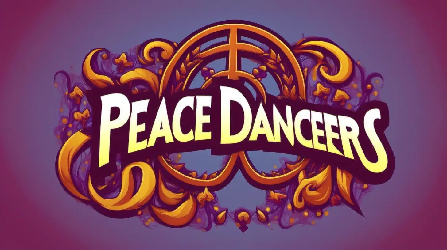 Logo for indie game company "Peace Dancers"