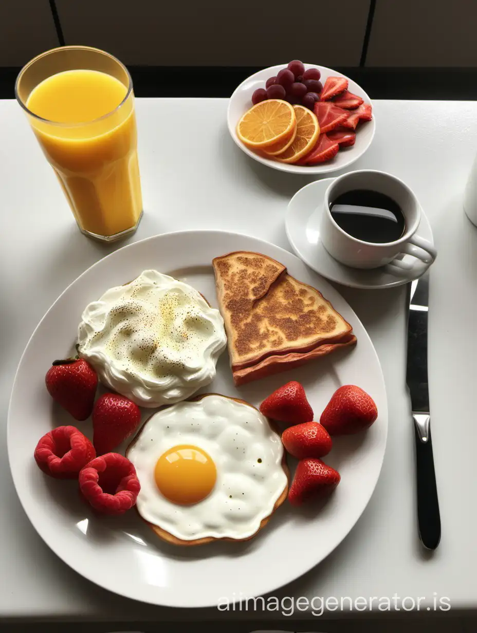A beautiful breakfast