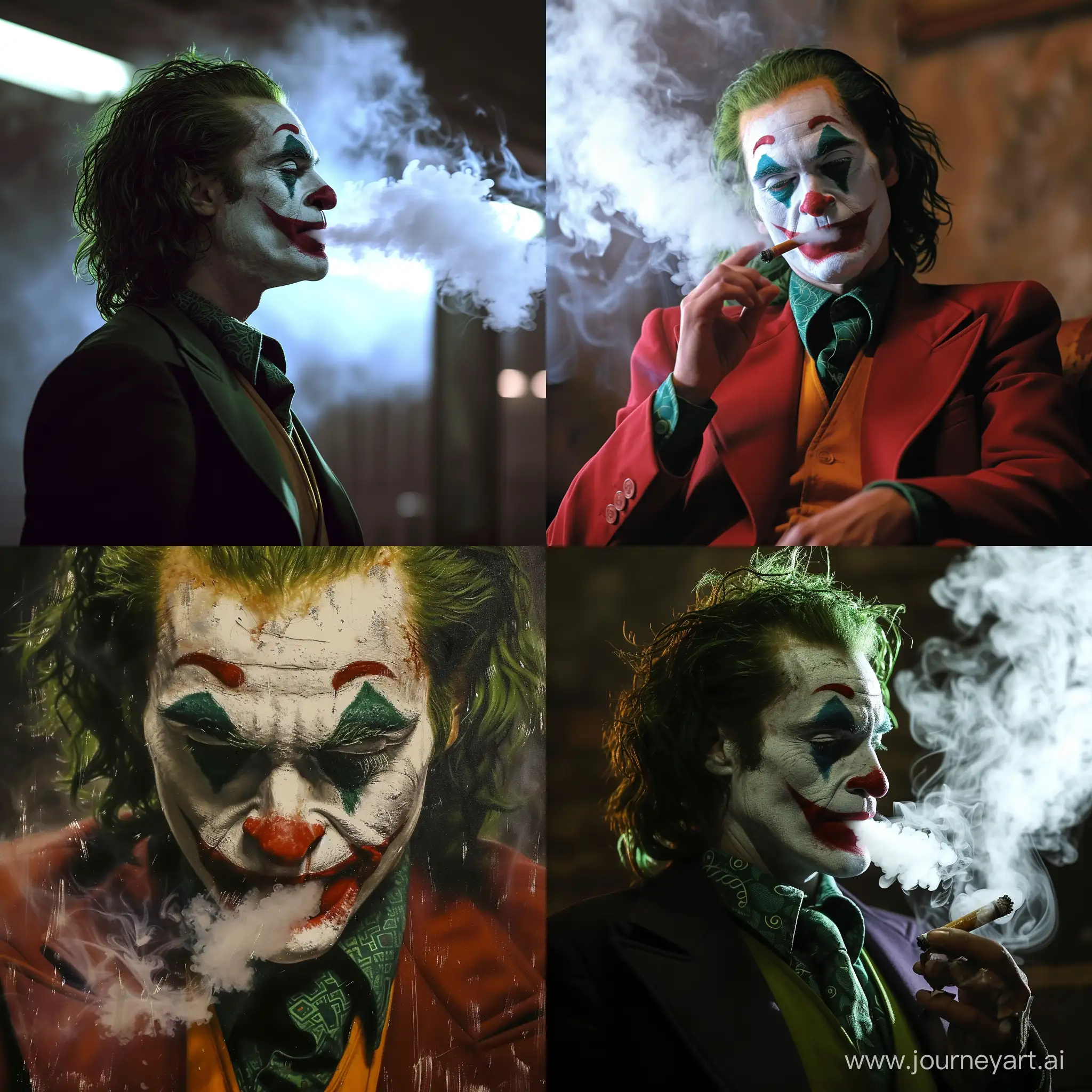 The-Joker-Smoking-in-Mysterious-Atmosphere