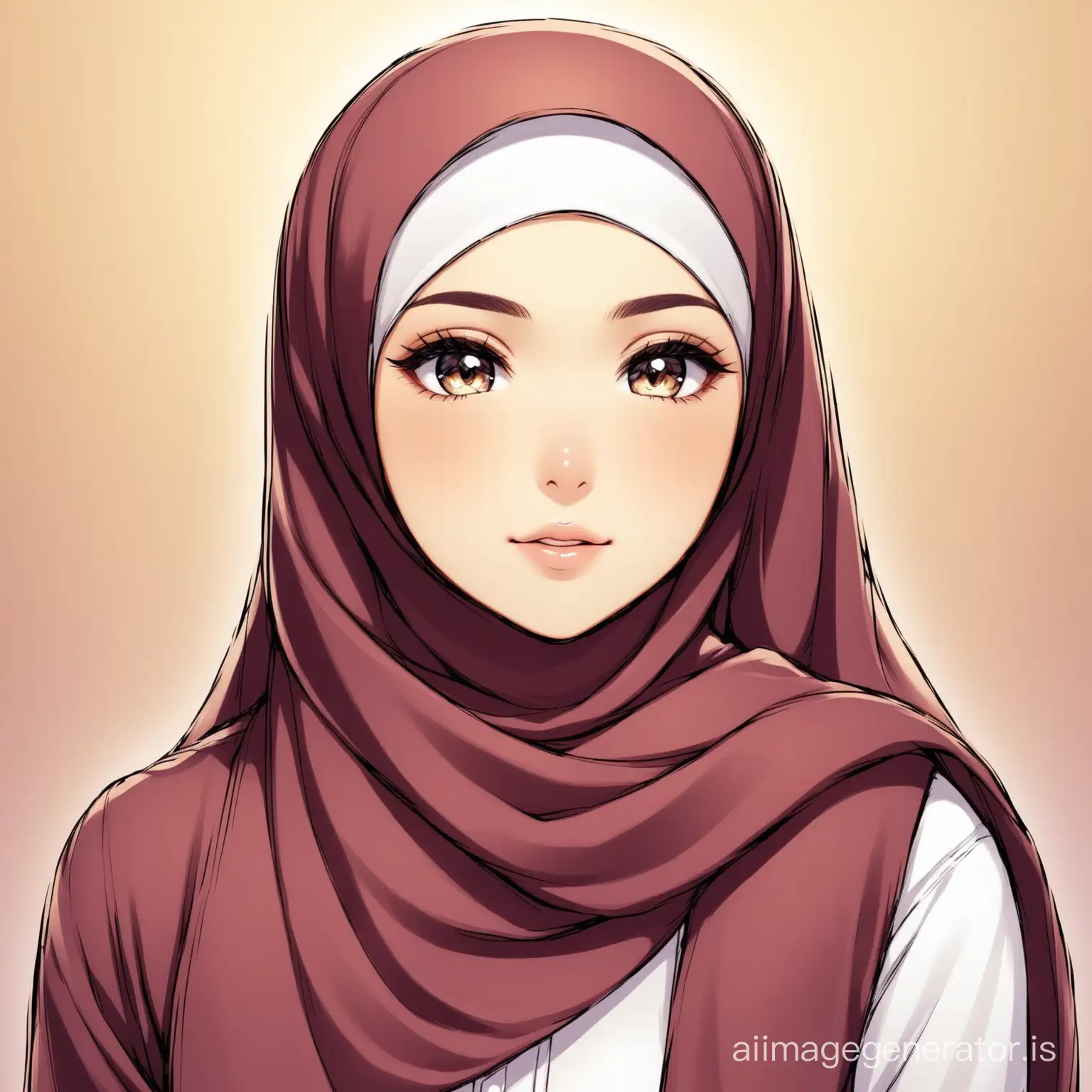 Stylish-Woman-Wearing-Amira-Hijab-Fashionably