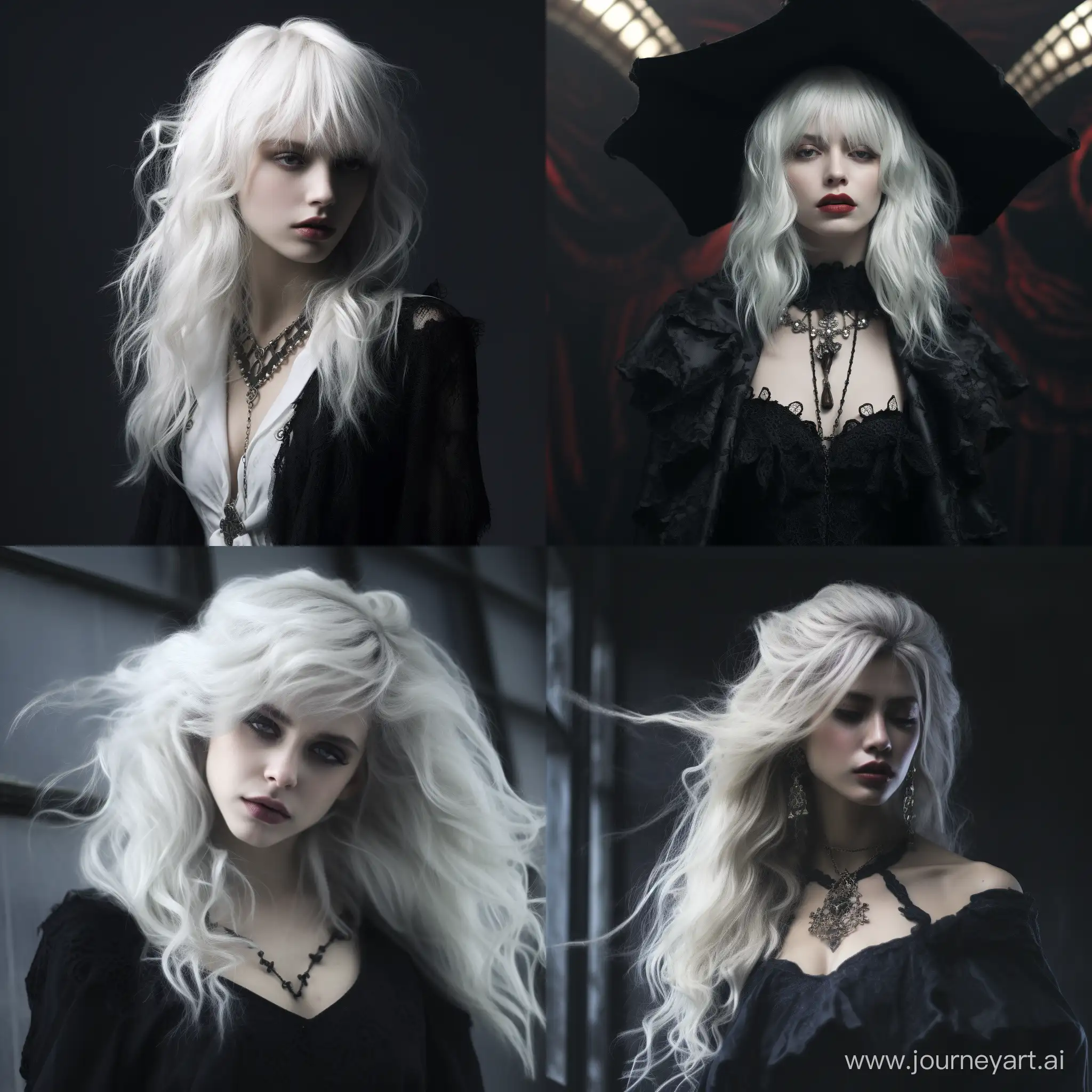 Enchanting-WhiteHaired-Witch-Casting-Magical-Spell