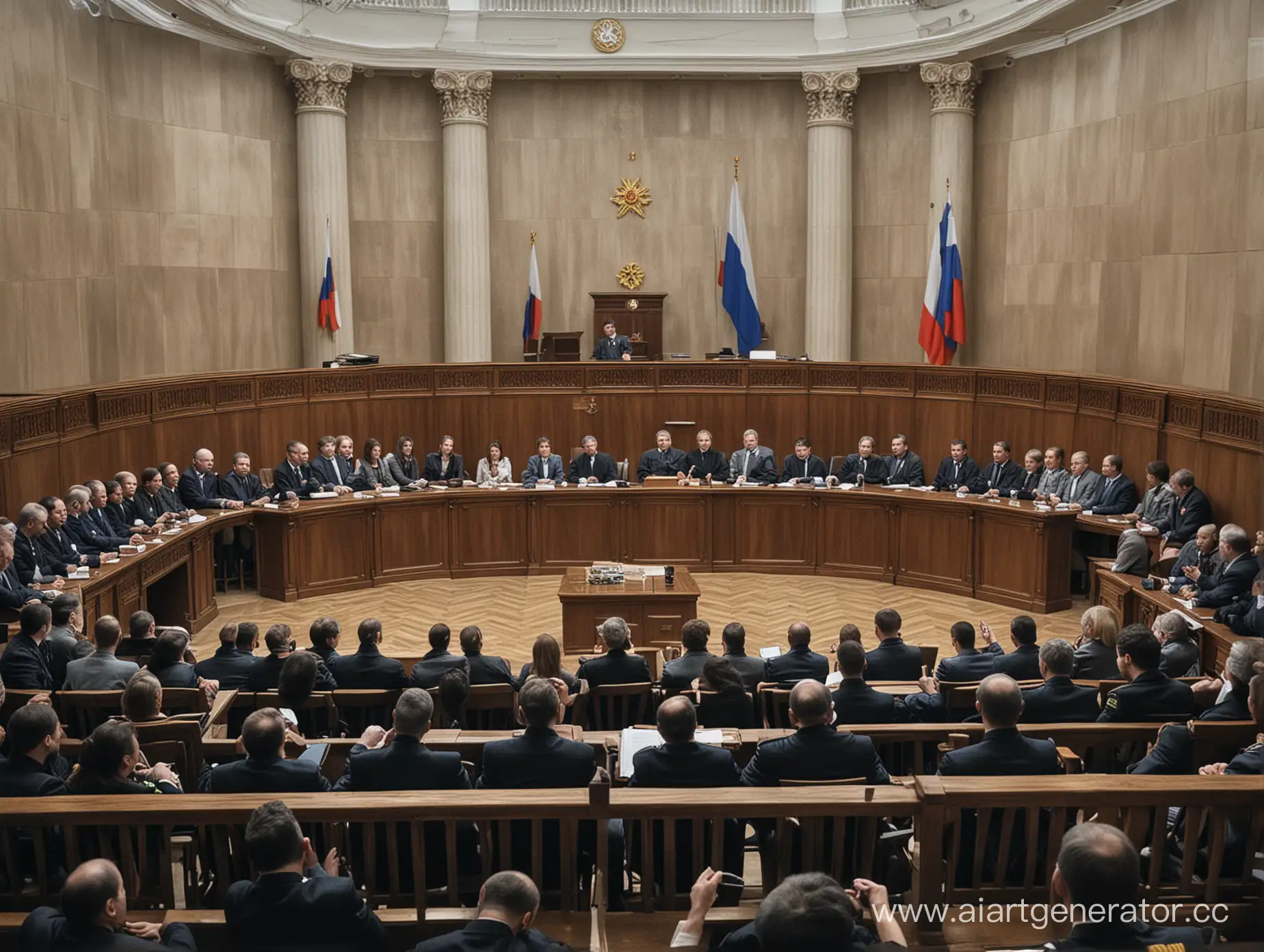 фото судебного заседания в российском суде
