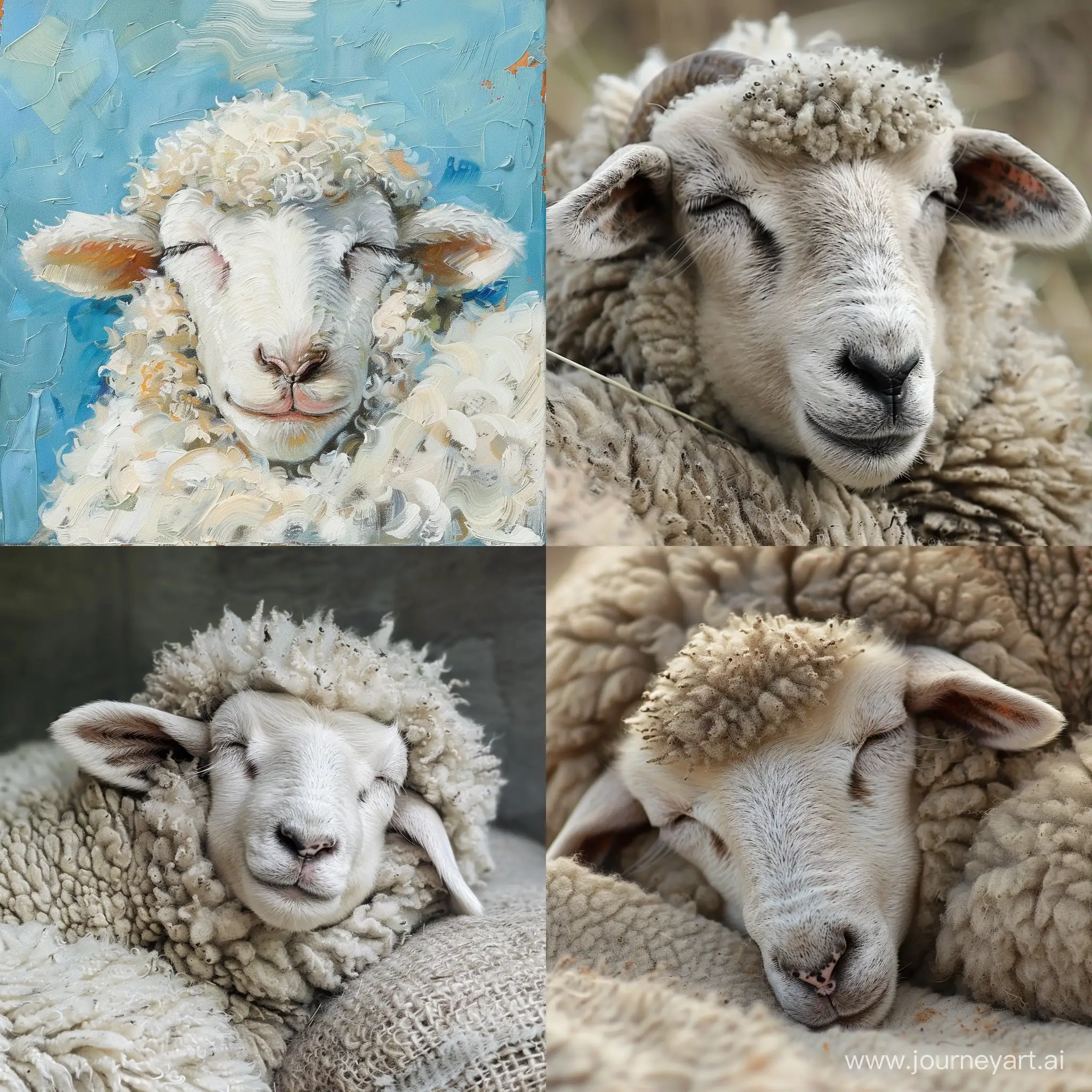 Peaceful-Sleep-of-a-Contented-Sheep