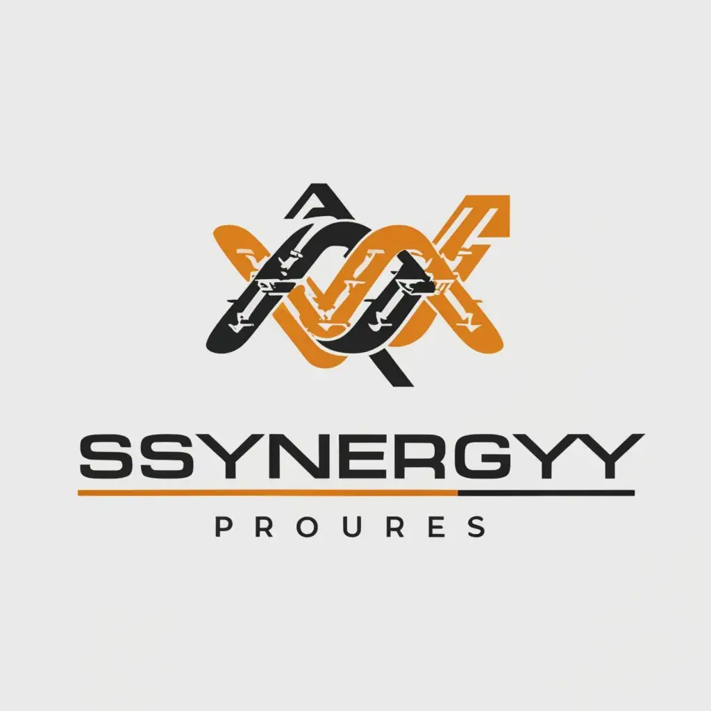 a logo design,with the text "Synergy Procures", main symbol:Procurement,complex,be used in Automotive industry,clear background