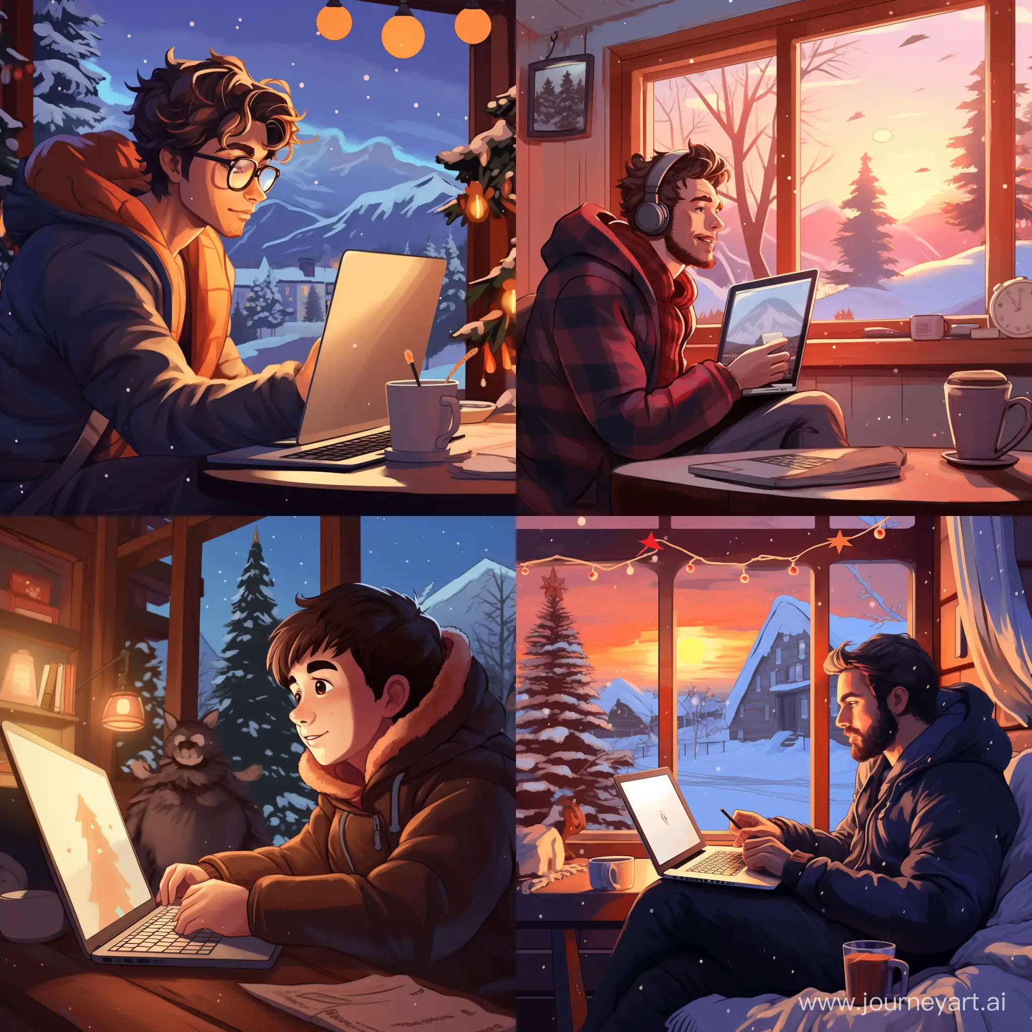 Cozy-Winter-Coding-Young-Student-Programmer-with-Laptop-at-Home