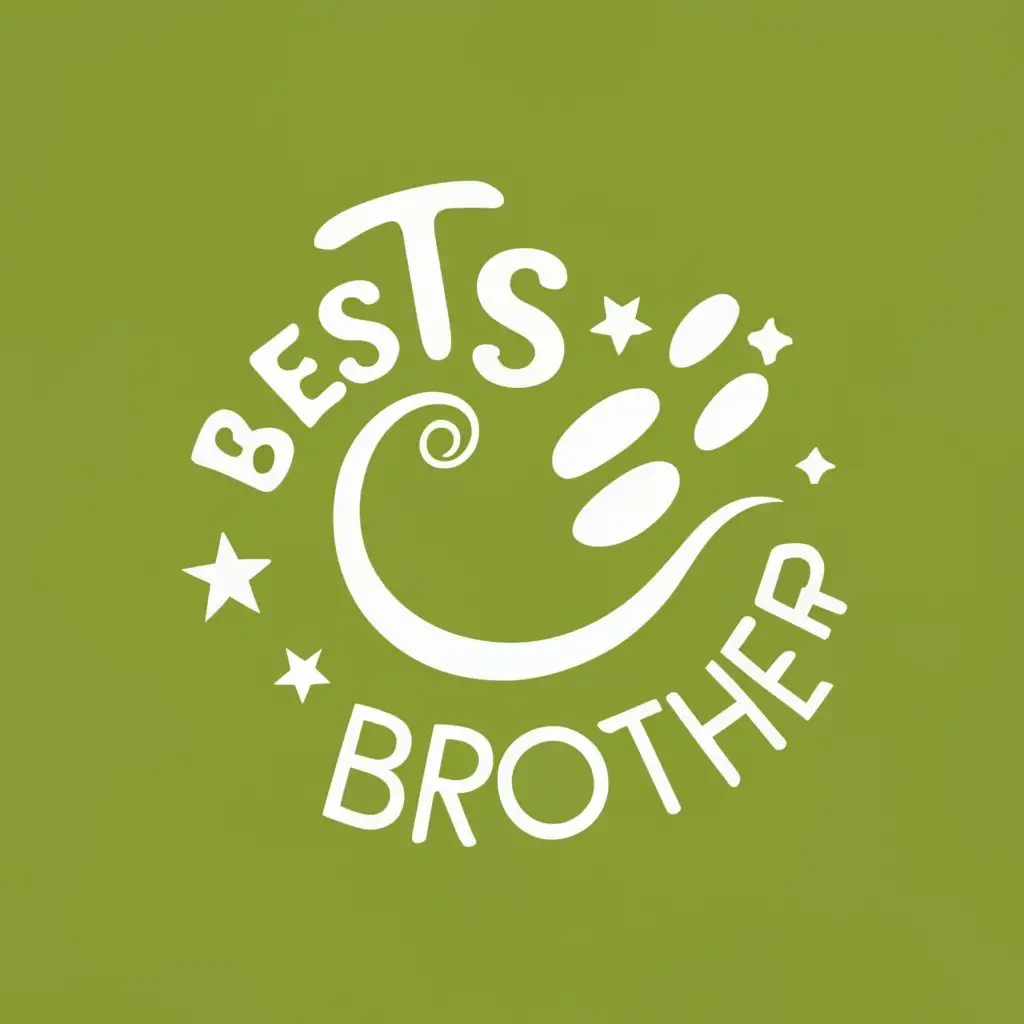 logo, Best brother, with the text "Best brother", typography, be used in Animals Pets industry