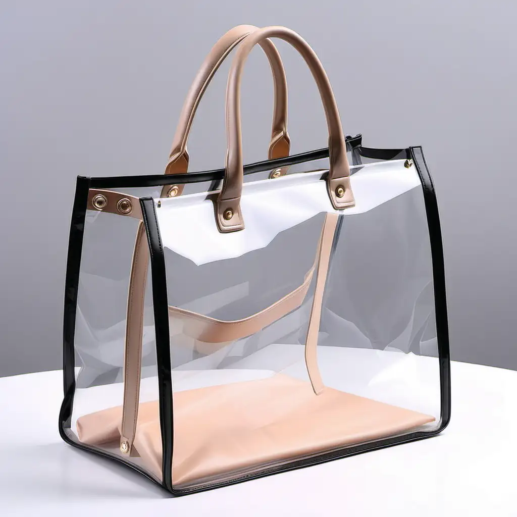 Fashionable-Transparent-Tote-Bag-with-Ample-Space