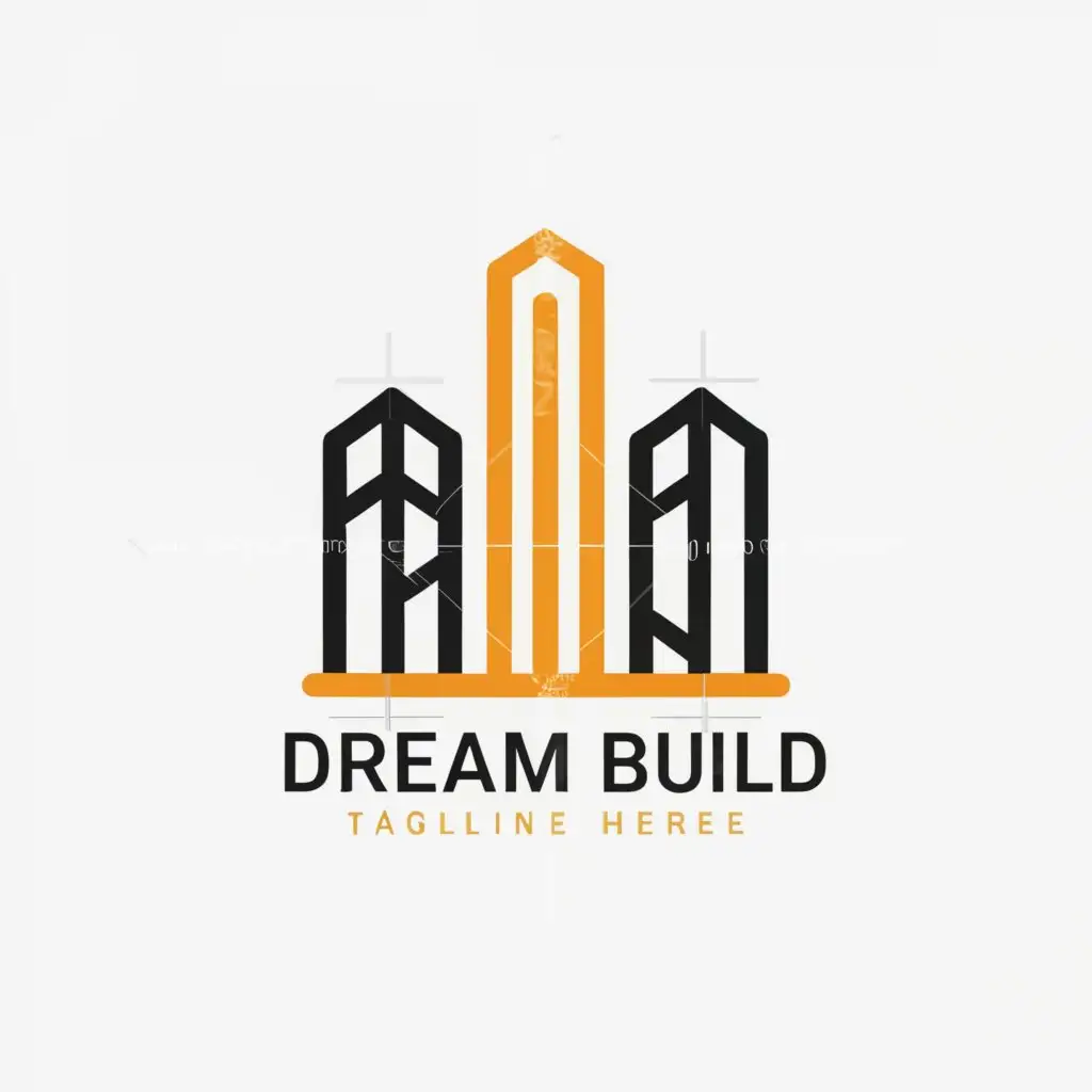 LOGO-Design-for-Dream-Build-Minimalistic-Buildings-in-Construction-Industry-with-Clear-Background