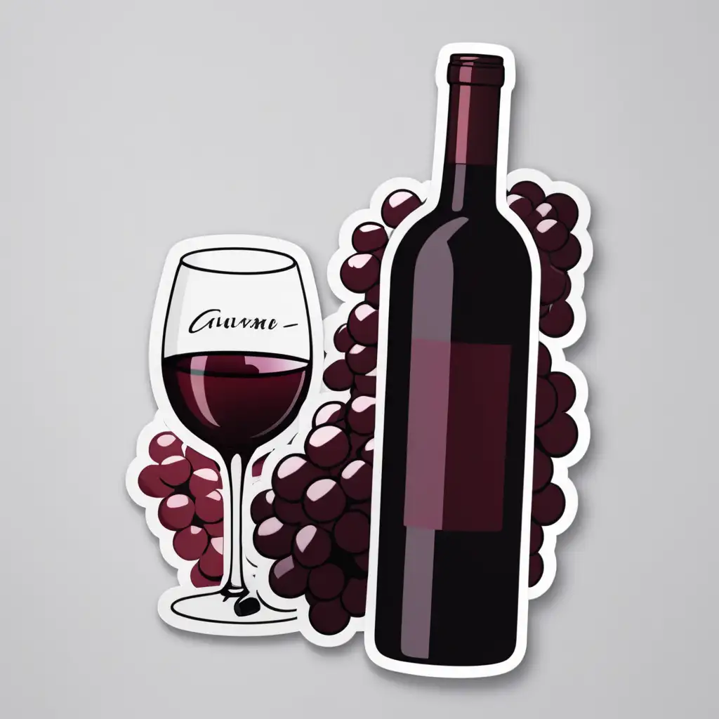 Wine sticker