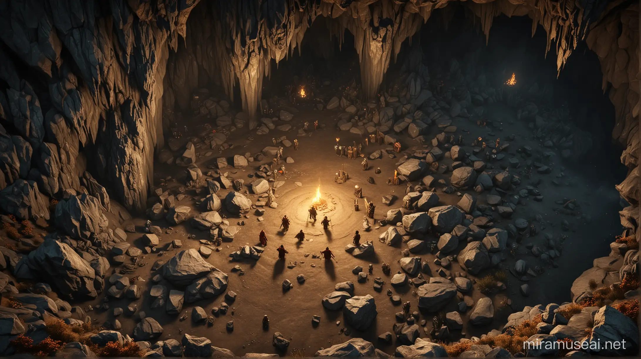 Epic Lord of the Rings Inspired Action RPG in a Vast Cave