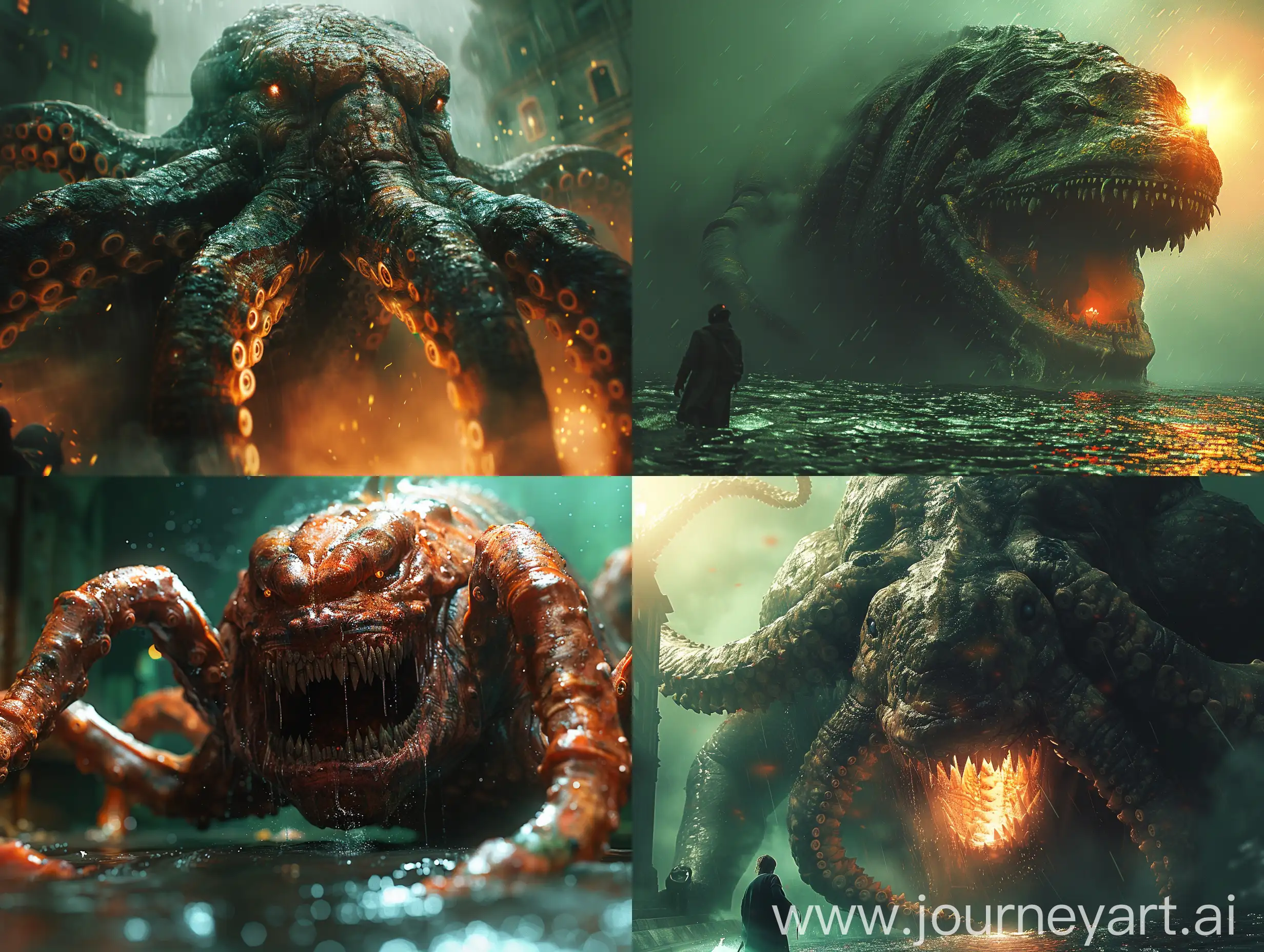 Cinematic-Realism-Film-Still-Underwater-Attack-by-Ominous-Kraken-Merfolk