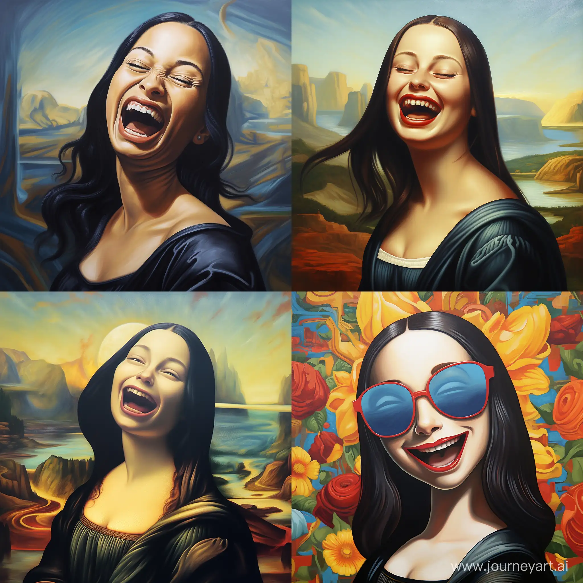 Happy Mona Lisa