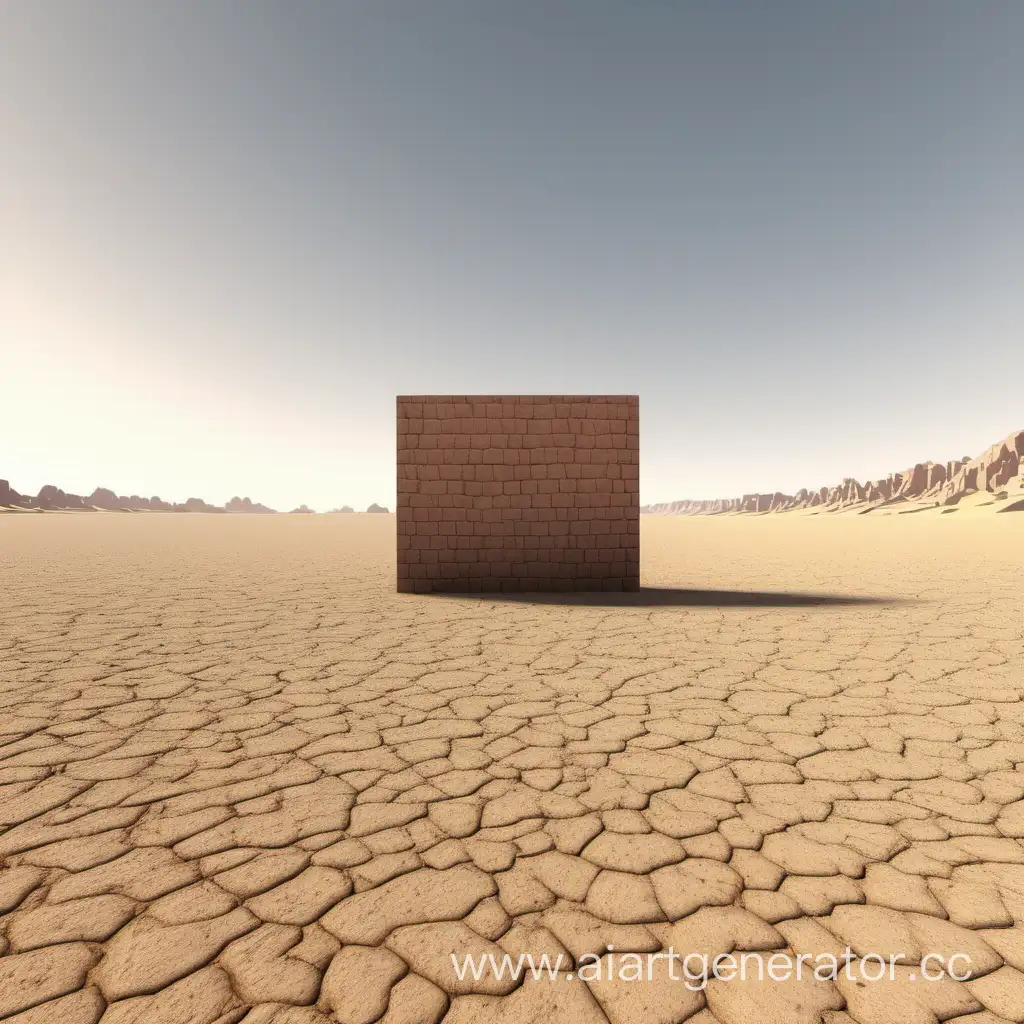 Isolated-Wall-Amidst-the-Vast-Realistic-Desert-Landscape