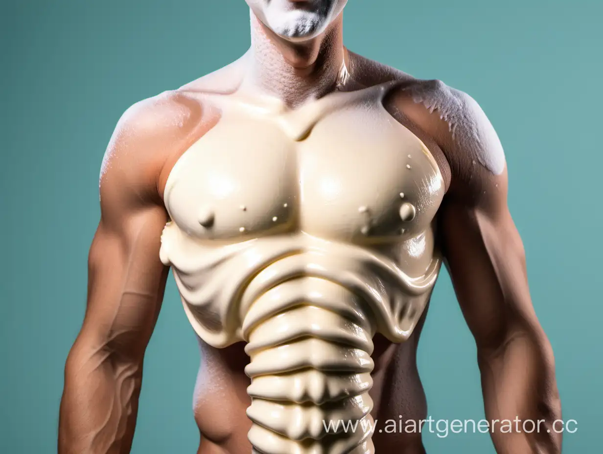 Sculpted-Delight-Ice-Cream-in-the-Form-of-a-Male-Torso