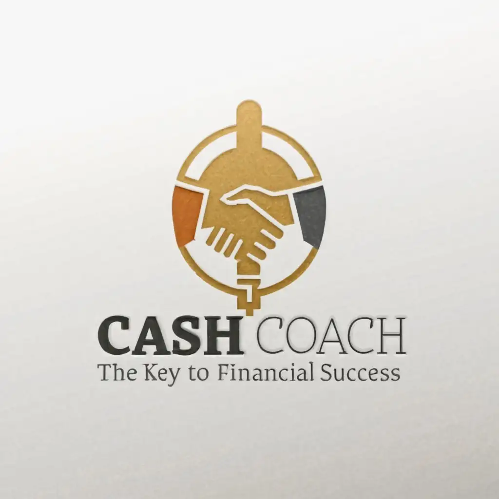 LOGO-Design-for-Cash-Coach-Key-to-Financial-Success-with-Euro-Hand-Symbol