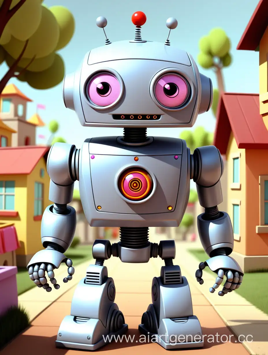 робот, детский мультфильм